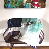 "Love Cloud: Get Excited" Fleece Throw
