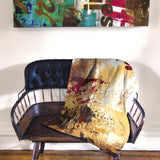"Love Cloud: Why Not?" Fleece Throw