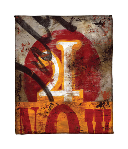 "4: Only For Now" Fleece Throw